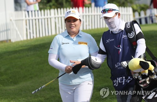 박인비 캐디는 극한직업…남편 너무 힘들어하더라