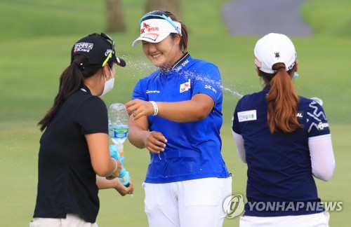 '노련한 신인' 유해란 보기 나온 뒤에 차분해졌어요