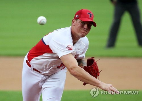 노진혁, NC 3연패 끝낸 역전 3점포…루친스키 11승 단독 1위