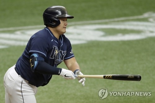 탬파베이, 양키스 3연전 싹쓸이 승리로 동부 1위…최지만 1안타
