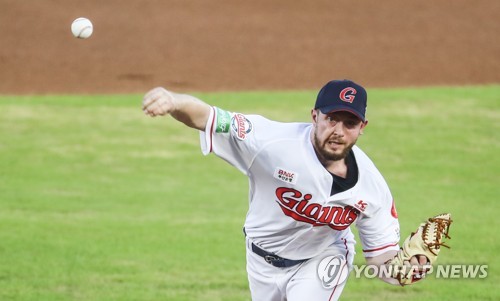 '샘슨 7이닝 2실점' 롯데, 한화와 주말 2연전 싹쓸이