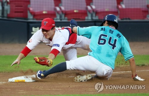 '이영민 타격상 선후배' NC 박민우 뒤에 최정원이 있다