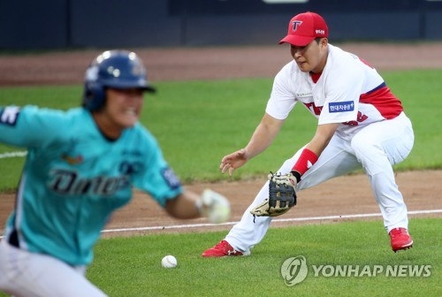 '이영민 타격상 선후배' NC 박민우 뒤에 최정원이 있다