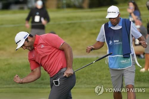 '20ｍ 버디 퍼트 우승' 람, US오픈 코스 답사 여유