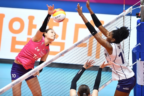 압도적인 흥국생명, 또 3-0 승리…현대건설과 준결승 격돌(종합)