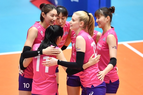 압도적인 흥국생명, 또 3-0 승리…현대건설과 준결승 격돌(종합)