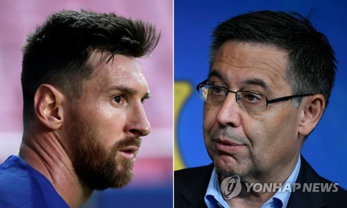 메시, 결국 바르사에 남기로…법정까지 가고 싶지 않아
