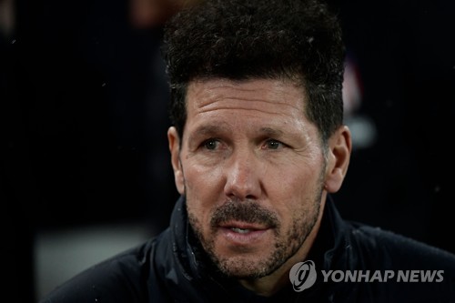 시메오네 감독도 코로나19 확진…라리가 아틀레티코 비상