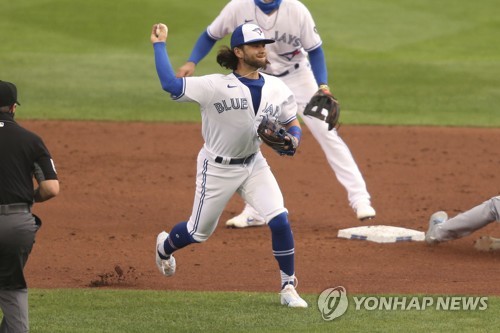 '류현진 동료' 비셋, 무릎 부상 벗어나 복귀 완료