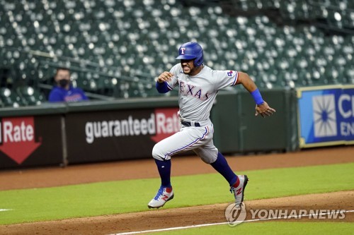 추신수, 1번타자 타베라스에게 양보…클레멘테 상 후보로 뽑혀