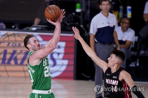 '헤이워드 복귀' NBA 보스턴, 마이애미에 2패 뒤 첫 승리