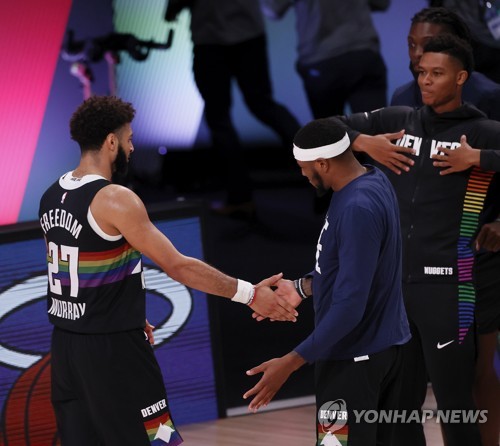 '역전의 명수' 덴버, NBA 서부지구 결승서 레이커스에 첫 승리