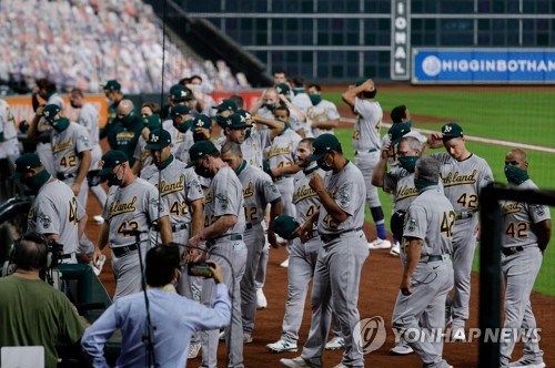 코로나19 확진자 나온 MLB 오클랜드, 시애틀과 3연전 모두 취소