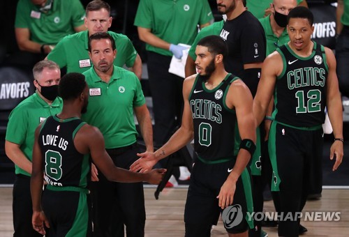 NBA 보스턴, '디펜딩 챔피언' 토론토 꺾고 동부 콘퍼런스 결승행
