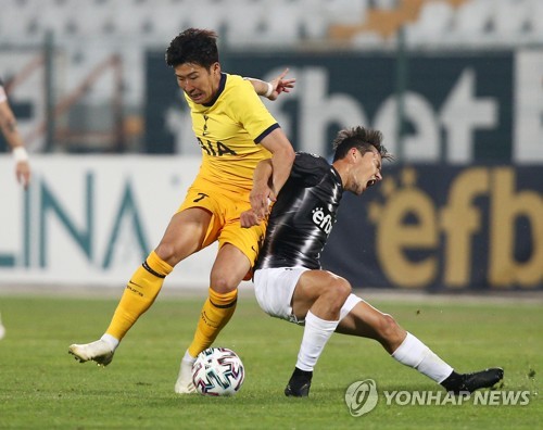 '손흥민 풀타임' 토트넘, 유로파 2차 예선서 2-1 역전승