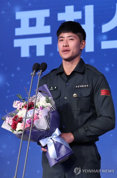 삼성 내야수 강한울, 전역 후 첫 1군 등록