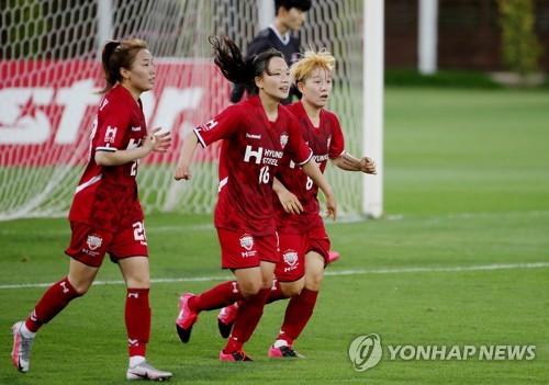 '장슬기 멀티골' 현대제철, 수원도시공사에 3-1 승리