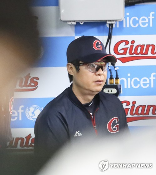 허문회 롯데 감독 손아섭 실수, 다 잊어…오늘부터 다시 시작