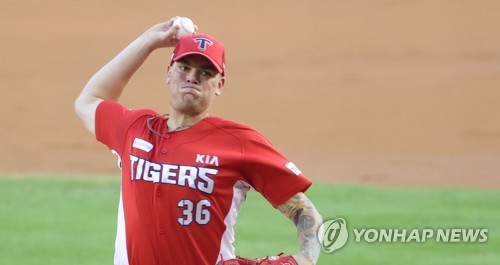 브룩스 10탈삼진쇼+유민상 만루포…KIA, 한화 완파