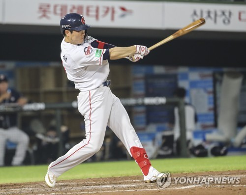 허문회 감독 오윤석, 기대 이상이야…준비 잘한 듯