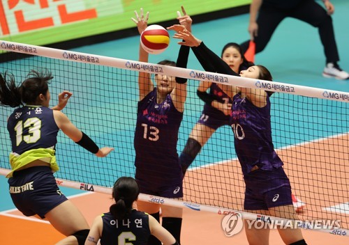 이도희 감독 김연경 가세한 흥국생명 블로킹, 대표팀보다 높다