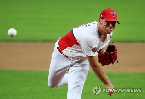 '브룩스 7이닝 무실점' KIA, 한화 꺾고 3연승