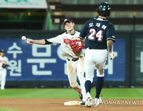 kt, 두산 잡고 4위 도약…1∼3위 NC·키움·LG는 모두 승리