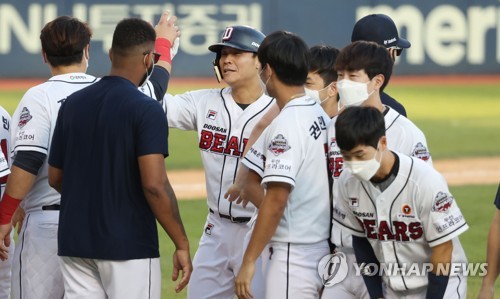 선취 득점이 필요해…5위 두산, 부담스러운 '나흘 동안 5경기'