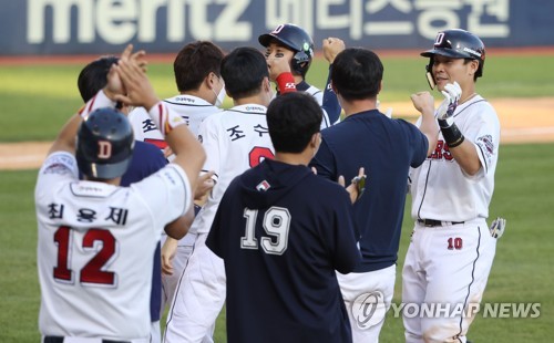 LG는 NC·kt와 7번씩 더 붙고 두산은 키움과 8번 남았고