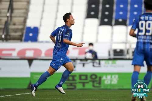 '상주전 멀티골' 울산 정승현, K리그1 24라운드 MVP