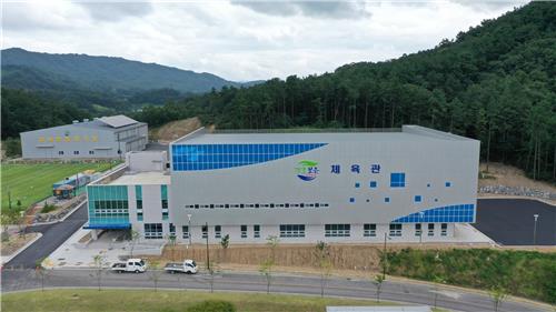 스포츠의 고장 보은군 '결초보은 체육관' 준공
