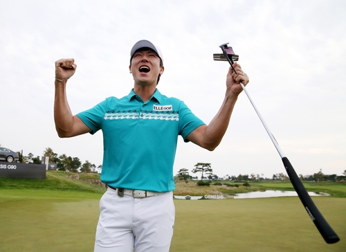 김태훈, KPGA 투어 제네시스 챔피언십 우승…상금 1위 도약(종합)