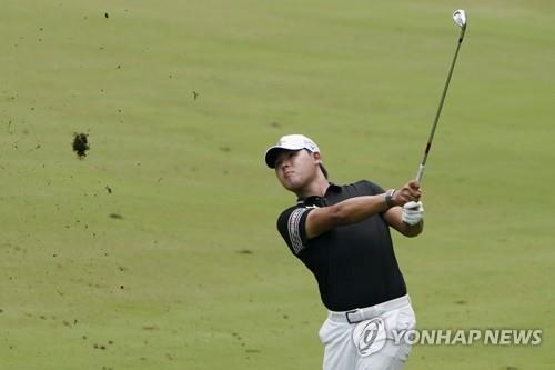 김시우, PGA투어 더CJ컵서 4타차 공동 9위…해턴 7언더파 선두