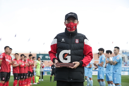 상주 문선민, 8월 K리그 '가장 역동적인 골' 주인공 선정