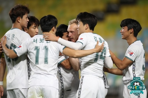 토미 PK 결승골 성남, 수원에 2-1 역전승…1부 잔류 가시권