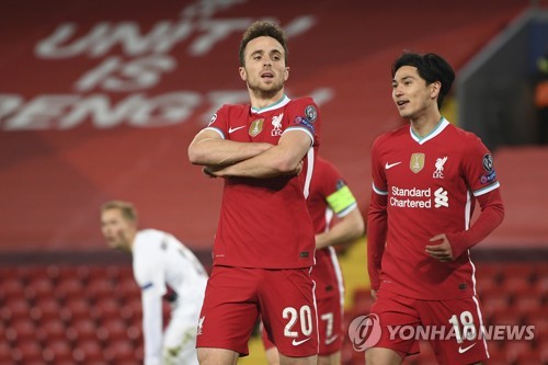 '조타 결승골' 리버풀, 1만 번째 골로 미트윌란 제압…UCL 2연승