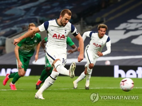 '케인 3골' 토트넘, 하이파에 7-2 대승…유로파 본선 진출