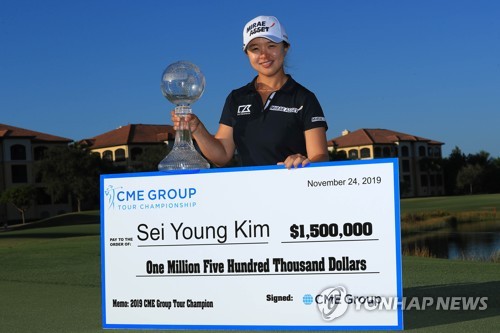 LPGA, 시즌 최종전 우승상금 150만달러→110만달러 축소