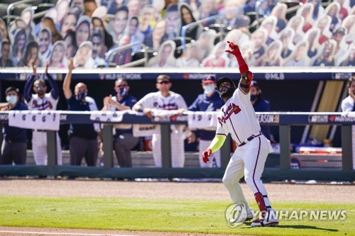 애틀랜타, 가장 먼저 NLDS 진출…19년 만에 PS 시리즈 승리
