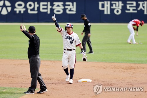 '다시 힘내는' 두산, KIA와 3연전 싹쓸이…2경기차 5위