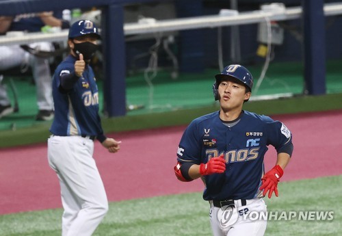 박석민·노진혁 백투백 홈런…NC, 키움 꺾고 매직넘버 11