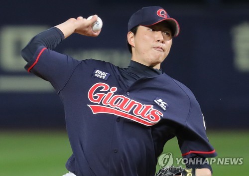 허문회 롯데 감독 이승헌, 경험 쌓이면 더 좋아질 것