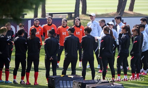 여자축구 대표팀, 8개월 만에 소집훈련…2차례 평가전 준비
