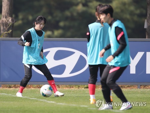 여자축구 대표팀, 8개월 만에 소집훈련…2차례 평가전 준비