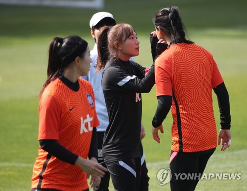 여자축구 대표팀, 8개월 만에 소집훈련…2차례 평가전 준비