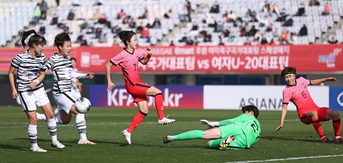 [사진톡톡]경기장의 시계는 간다