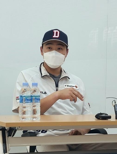 두산 오재일 어린 불펜투수들 위해서라도 상대 선발 공략해야