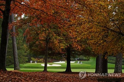 축축한 '단풍 마스터스'…대회 기간 내내 비 예보