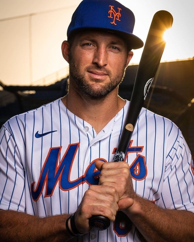 NFL 출신 티보, 내년에도 뉴욕 메츠서 MLB 재도전