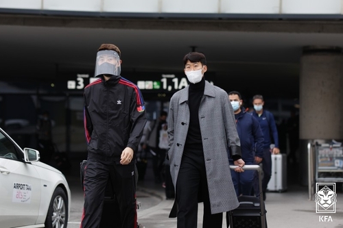 오스트리아서 귀국한 벤투호 조현우·이동준, 격리 해제